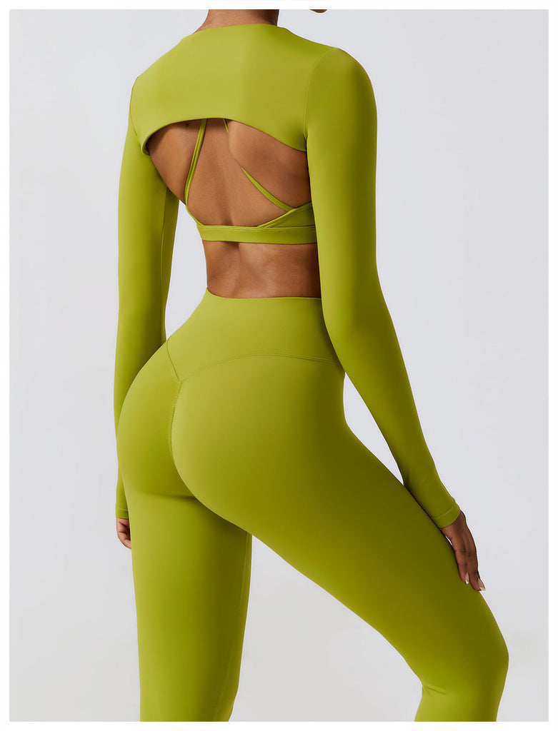 Thea Crop Longsleeve Top