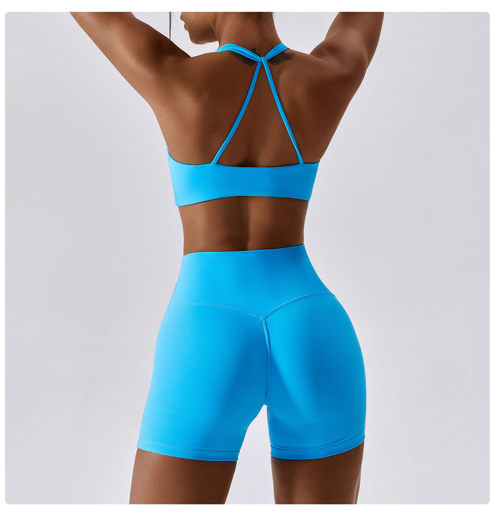 Ibiza Twist Bra Top & Shorts Set