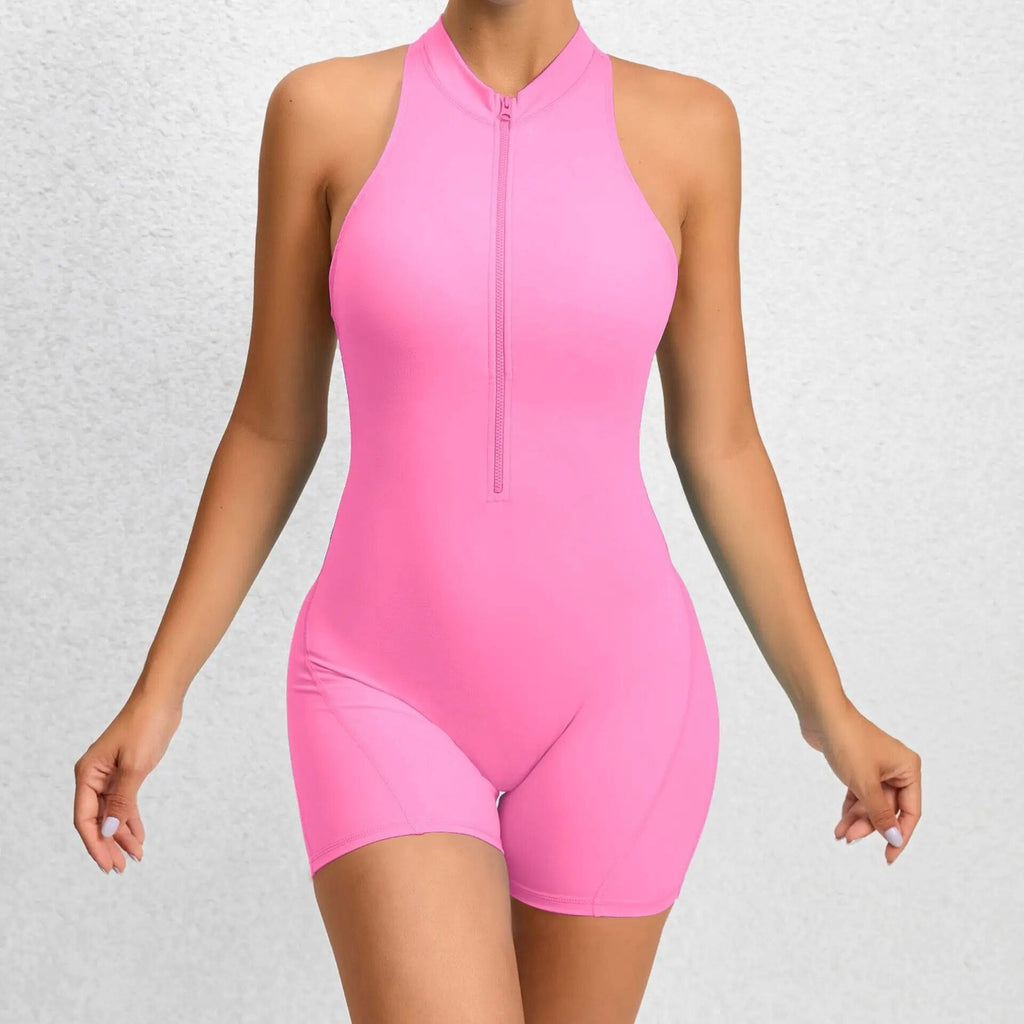 Impulse Zip Racer Romper Pink