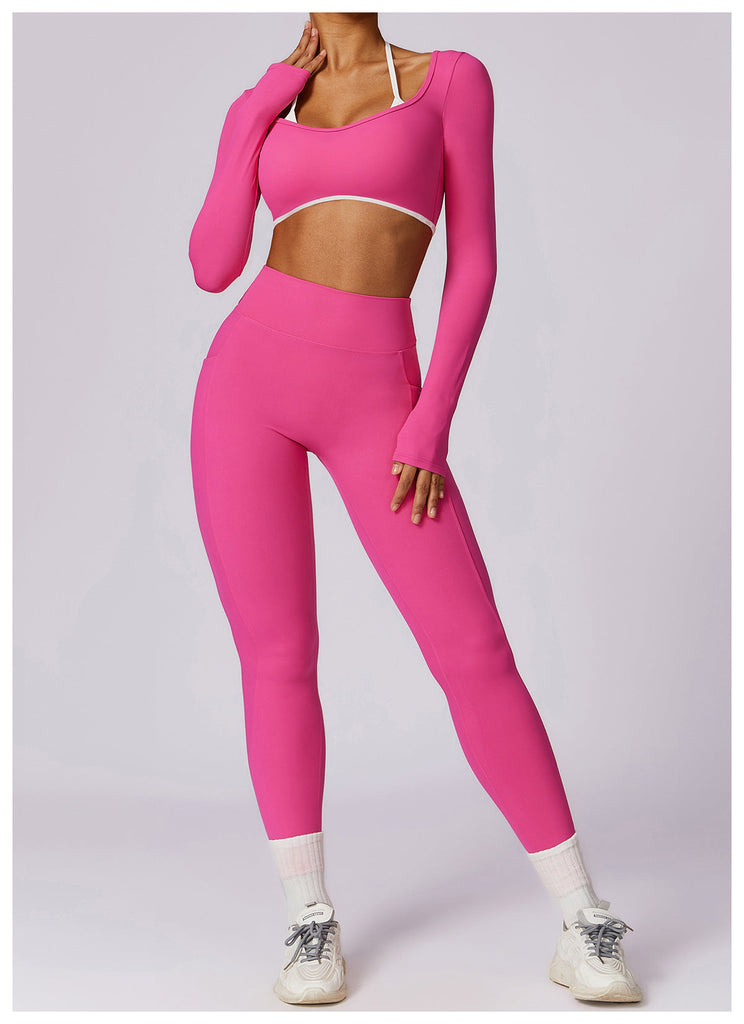 Noelle Contrast Longsleeve Top