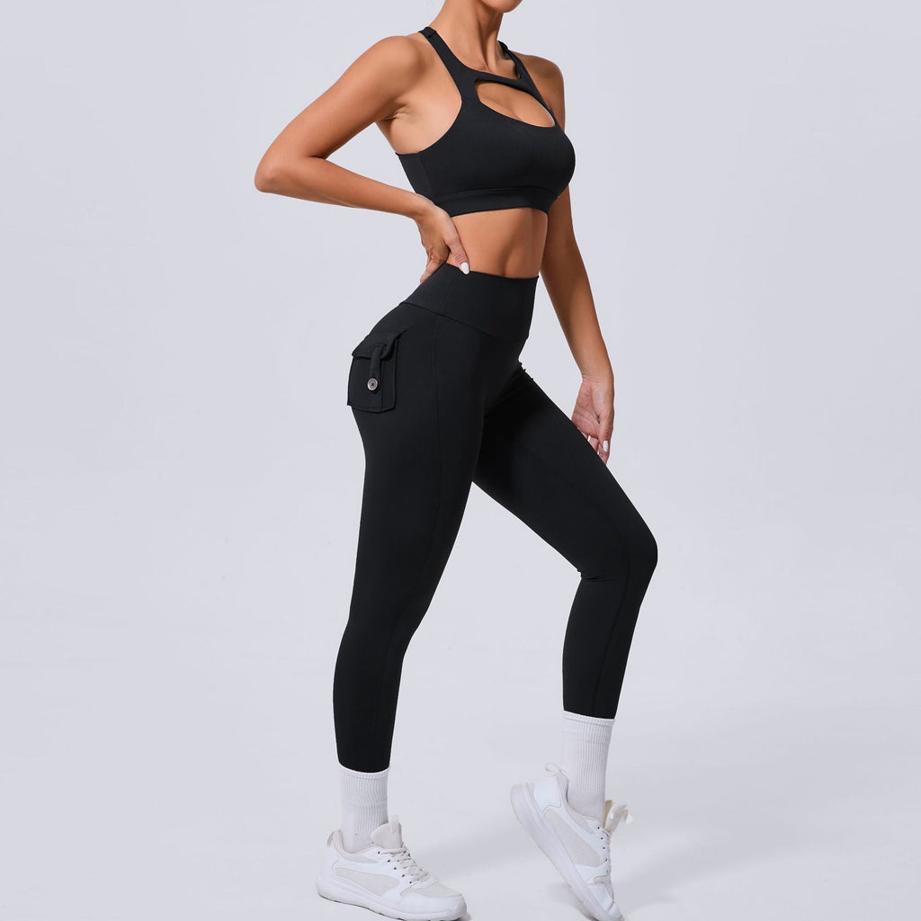 Alisha Bra Top & Leggings Set
