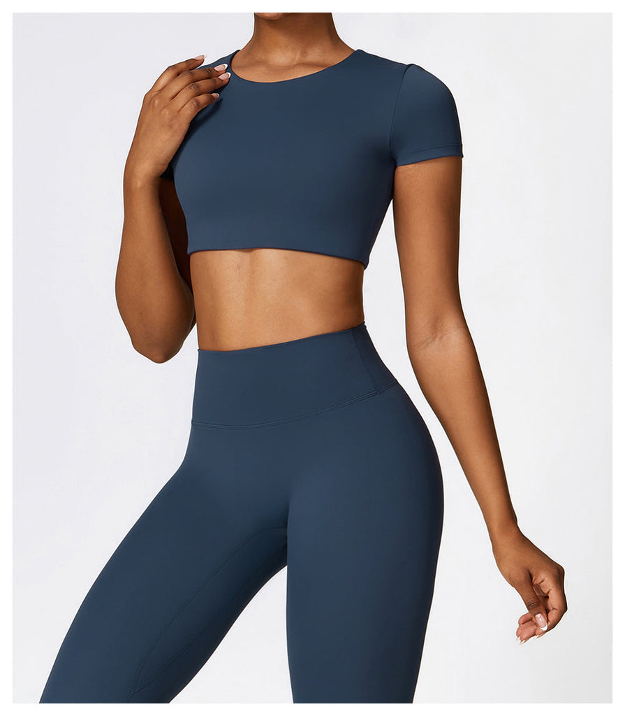 Butter T-Sleeve Crop Top