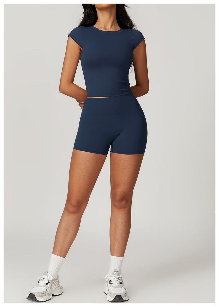 Talia T Sleeve Top & Shorts Set