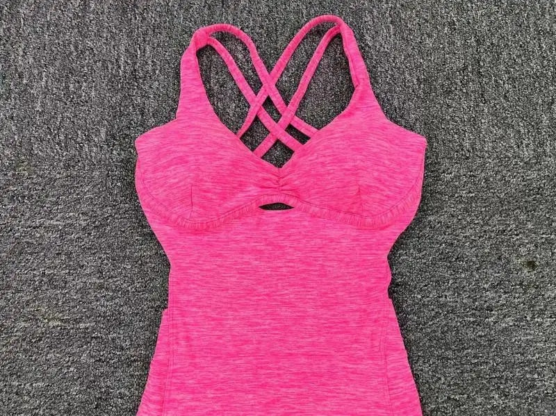 Double Cross Back Active Jumpsuit