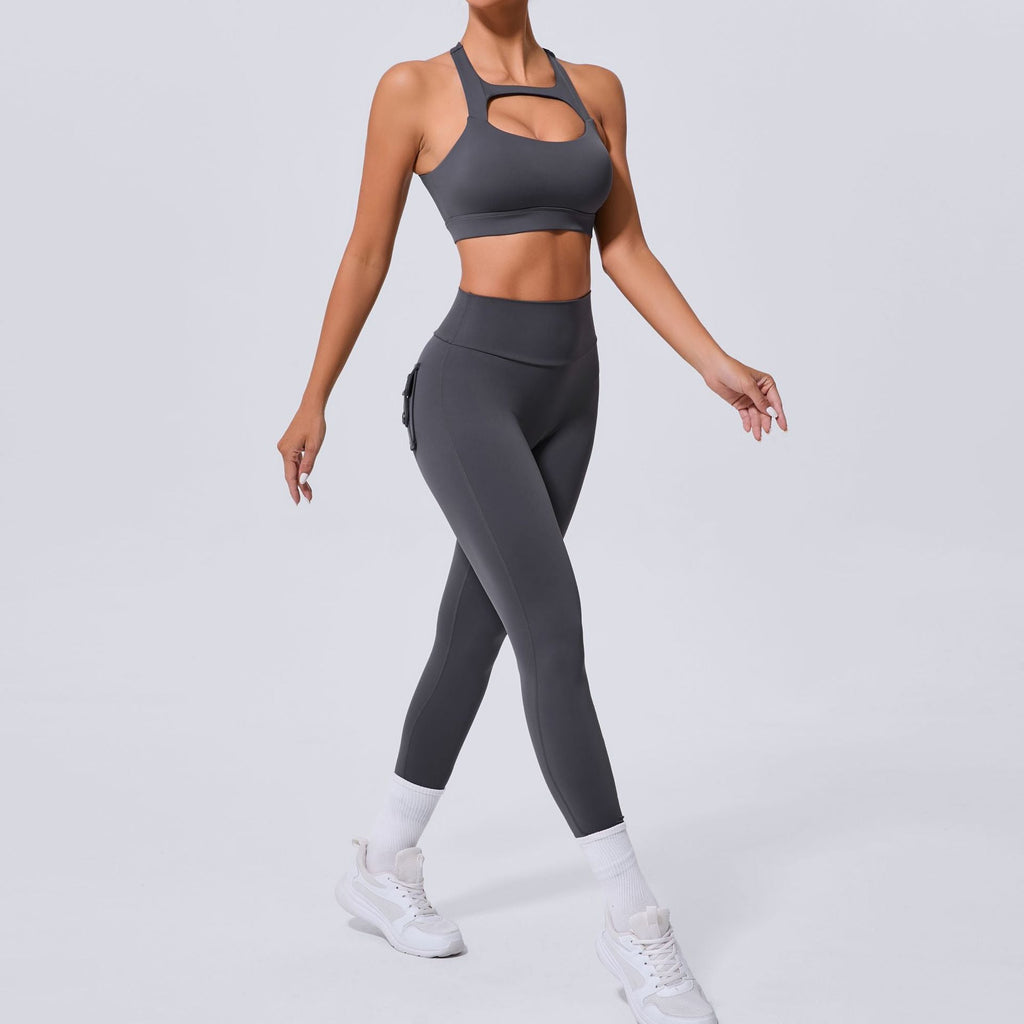 Alisha Bra Top & Leggings Set