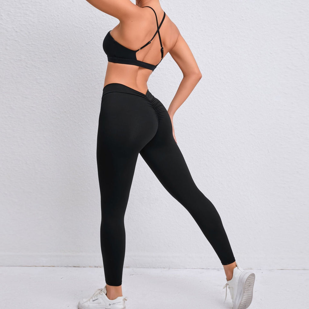 Nixi Cross Bra & Leggings Set