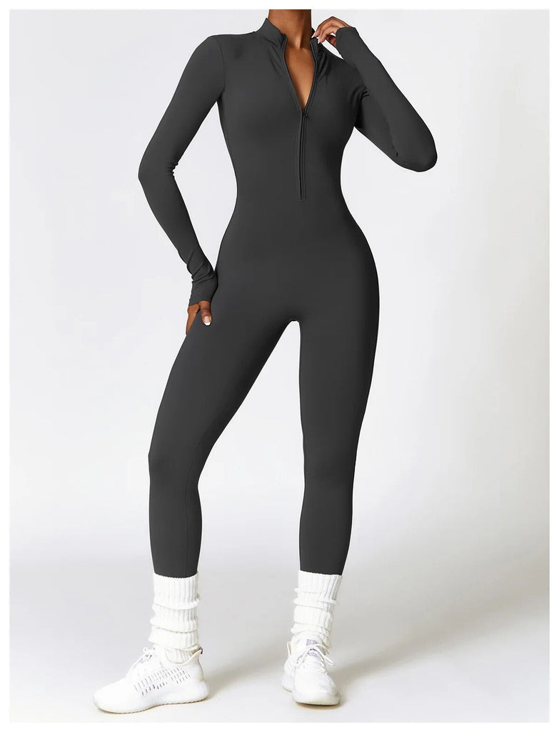 Super Sculpt Longsleeve Jumpsuit (size down)