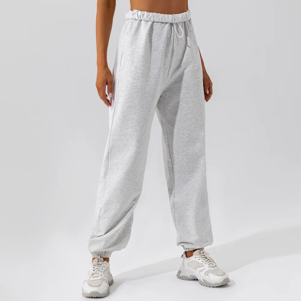 Vitality Cotton Sweatpants Light grey