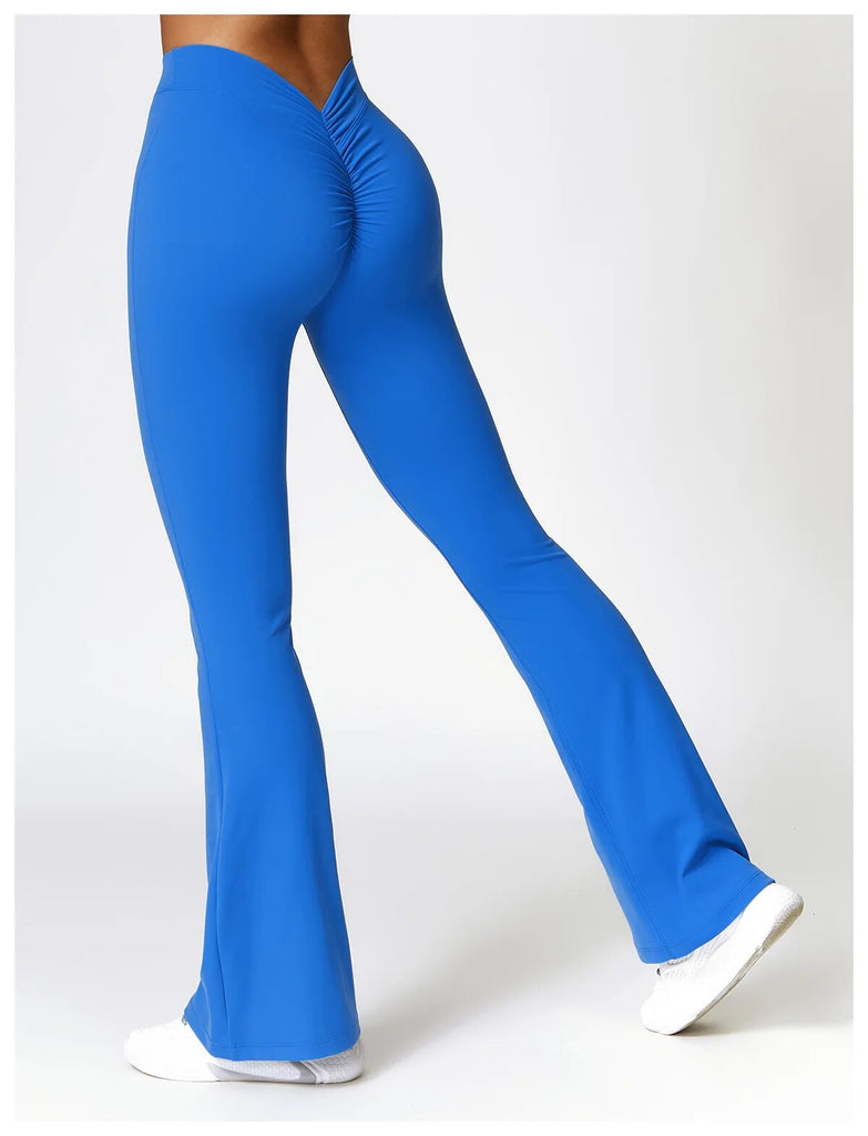 Lorna Flared Leggings Royal blue