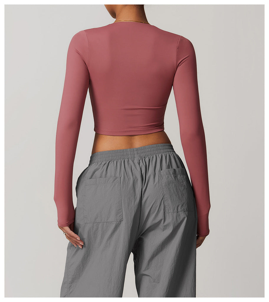 Amy Square Cut Longsleeve Top