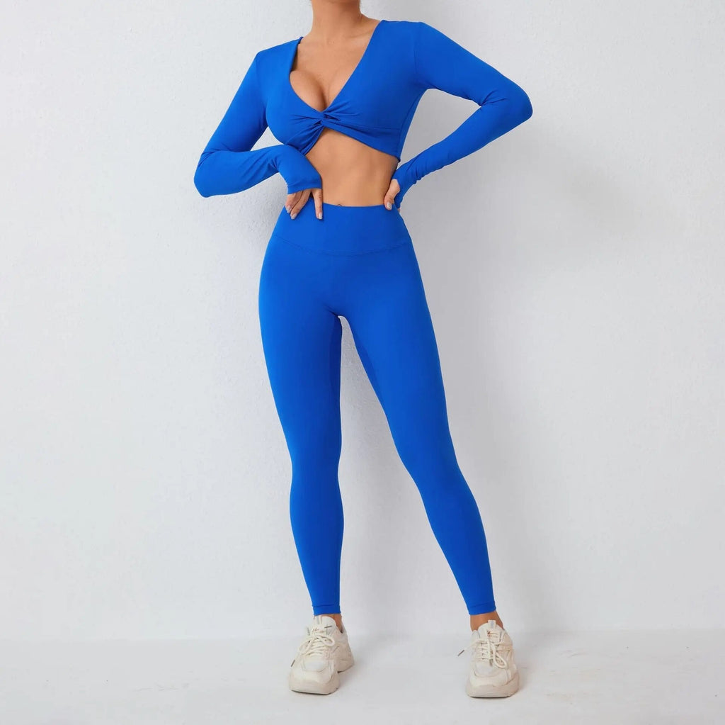 Winona Twist Longsleeve Top & Leggings Set