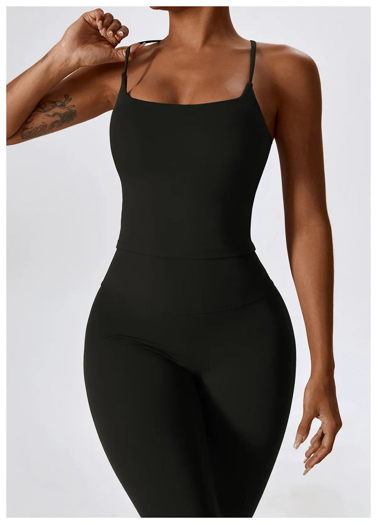 Daisy Tank Top & Flared Set