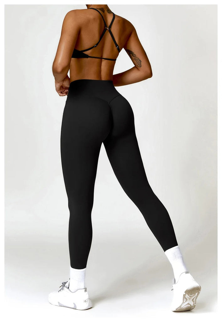 Rachel Sport Bra & Legging Set Black