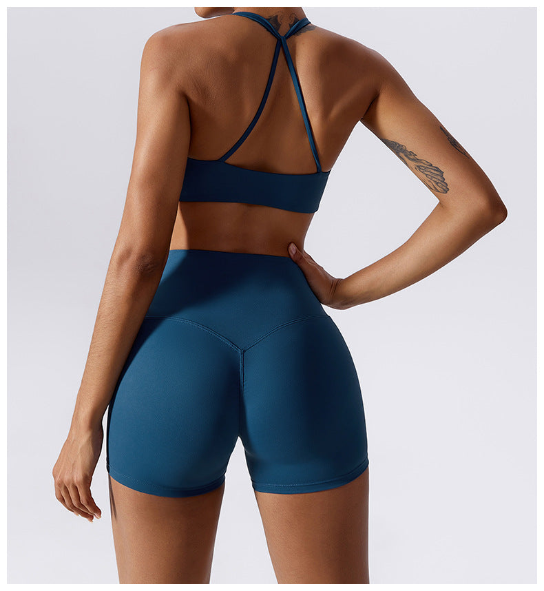 Ibiza Twist Bra Top & Shorts Set