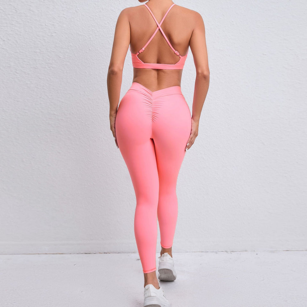 Nixi Cross Bra & Leggings Set