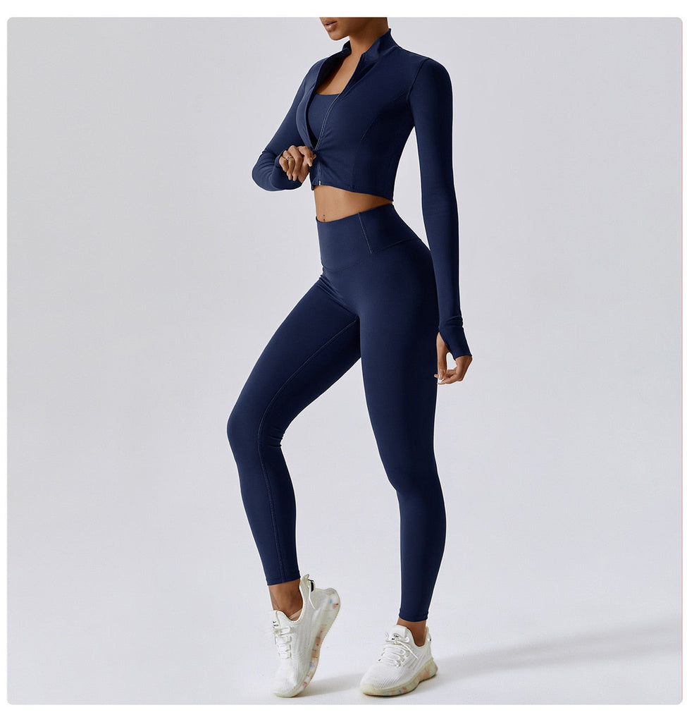 Thea 3 Piece Top & Leggings Set