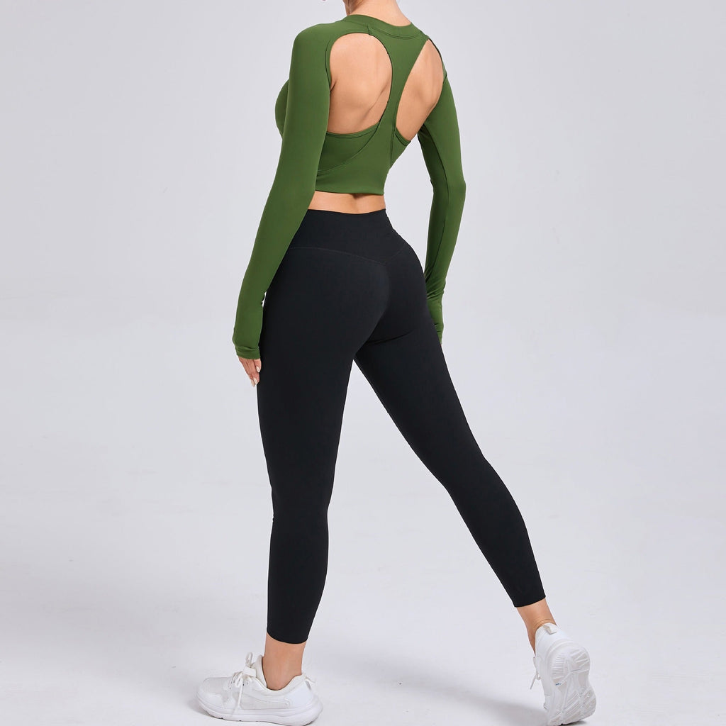 Jolie Cut Out Longsleeve Top