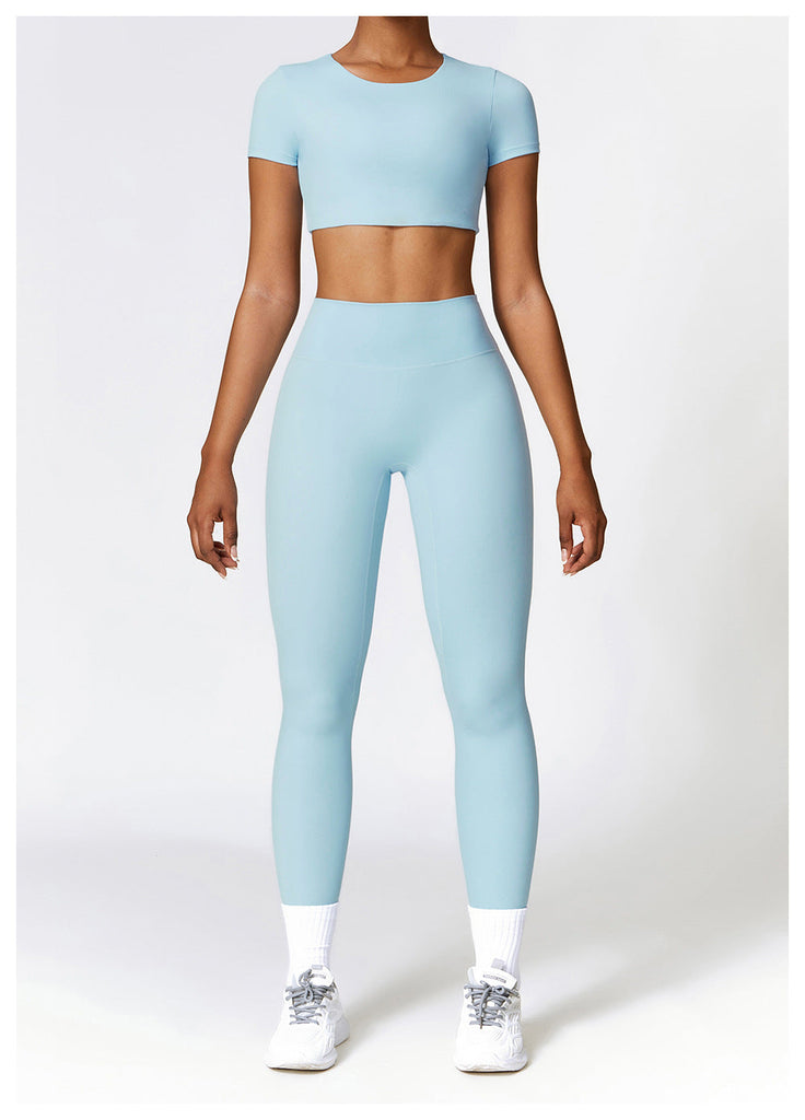 Butter T-Sleeve Crop Top