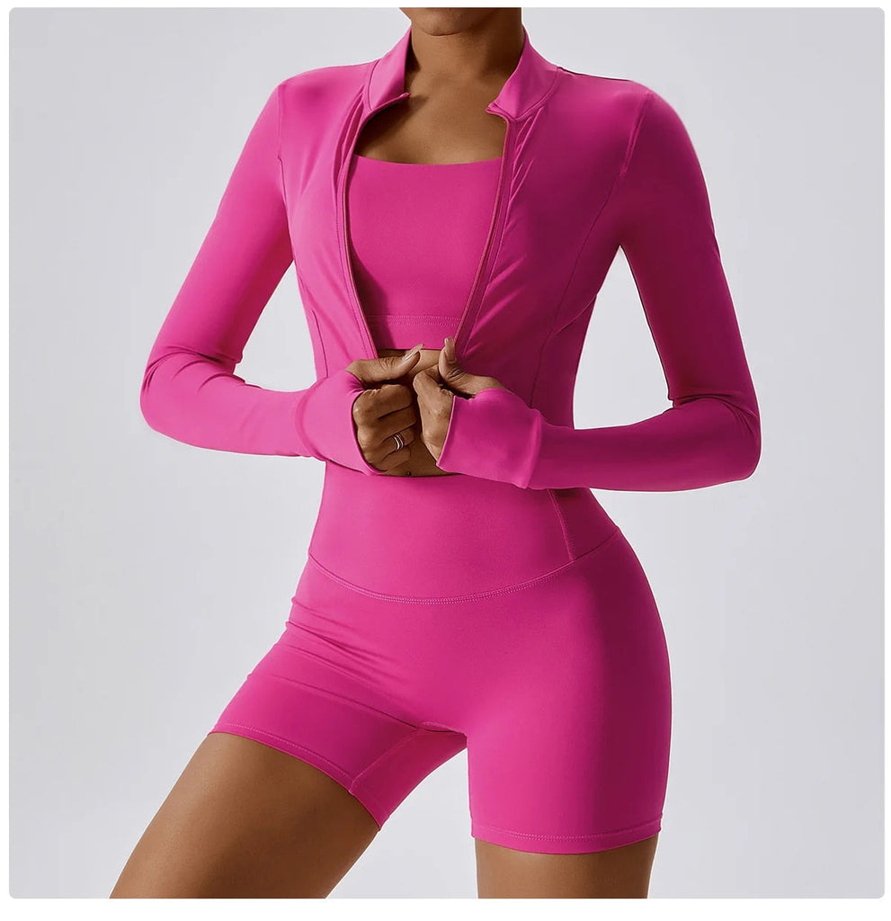 Madelyn 3 Piece Top & Shorts Set