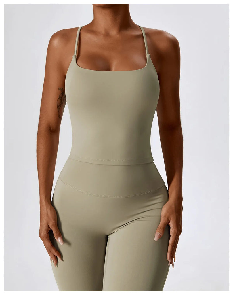 Daisy Tank Top & Flared Set