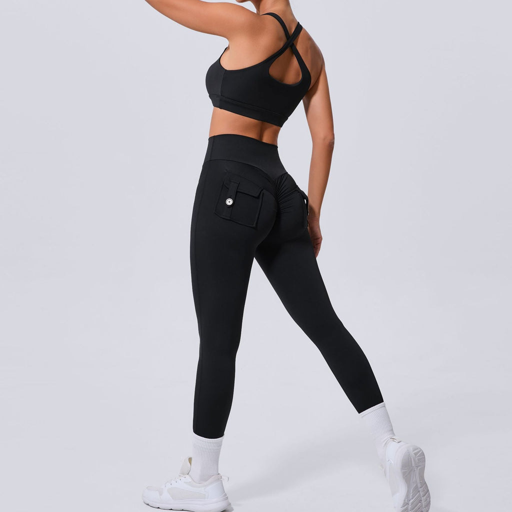 Alisha Bra Top & Leggings Set