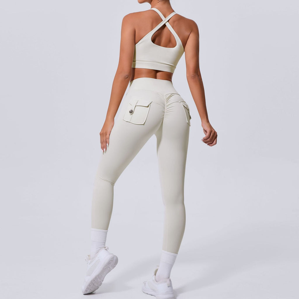 Alisha Bra Top & Leggings Set