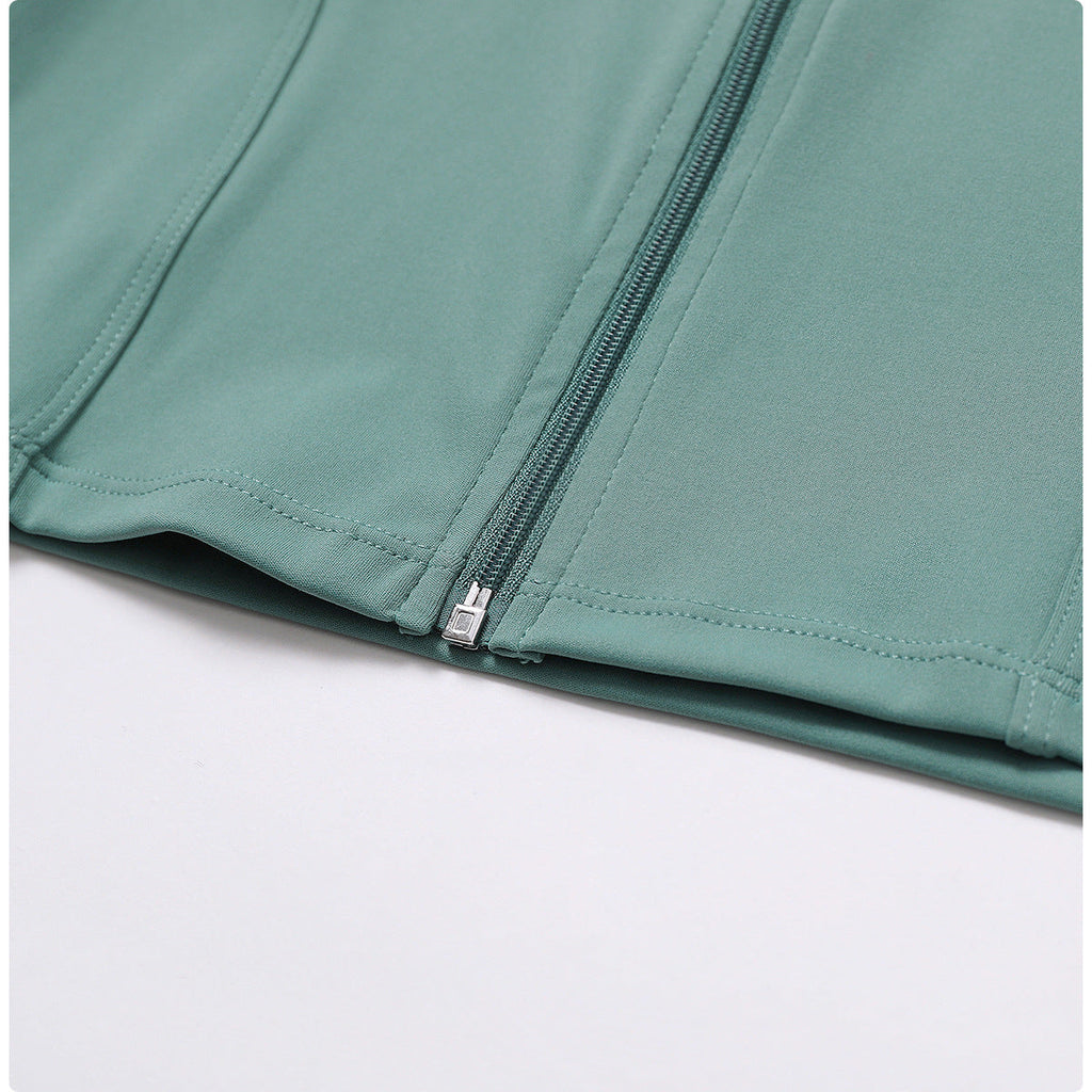 Thea Zip Longsleeve Top