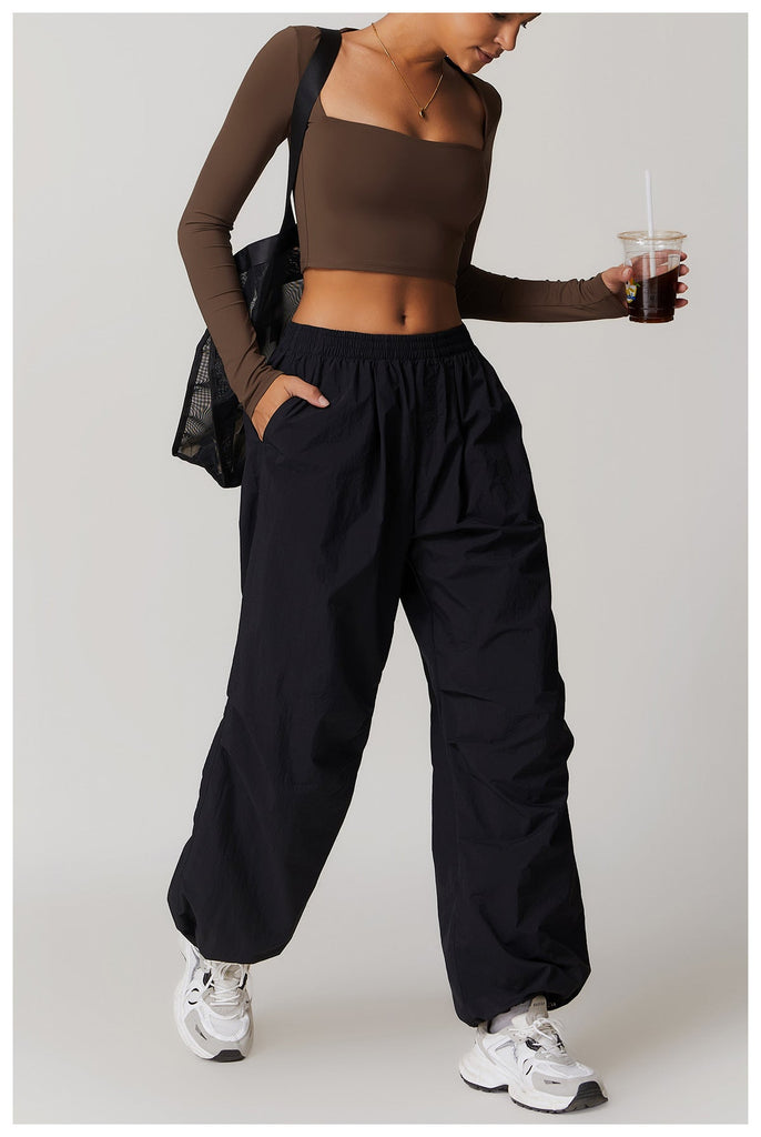Amy Square Cut Longsleeve Top