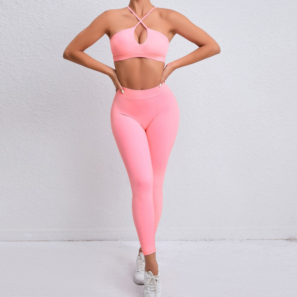 Nixi Cross Bra & Leggings Set