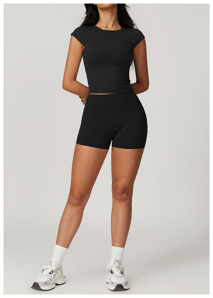 Talia T Sleeve Top & Shorts Set