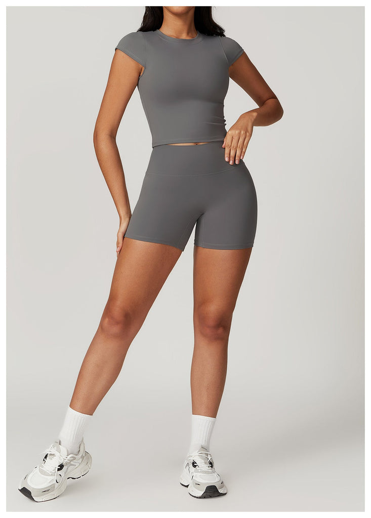 Talia T Sleeve Top & Shorts Set
