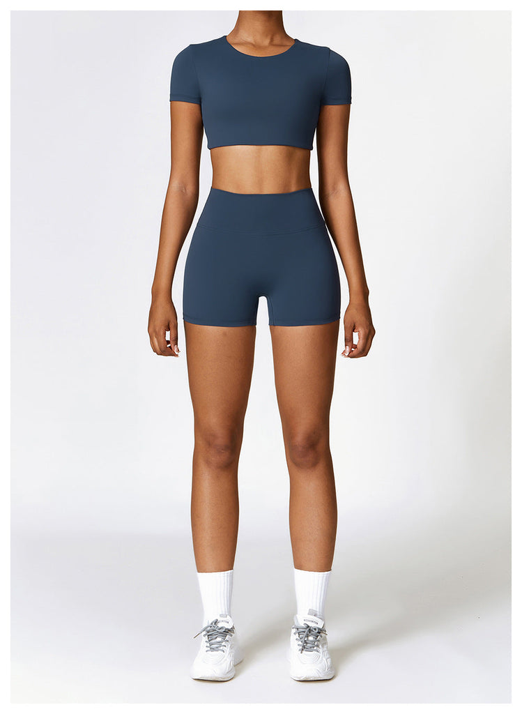 Butter T-Sleeve Crop Top