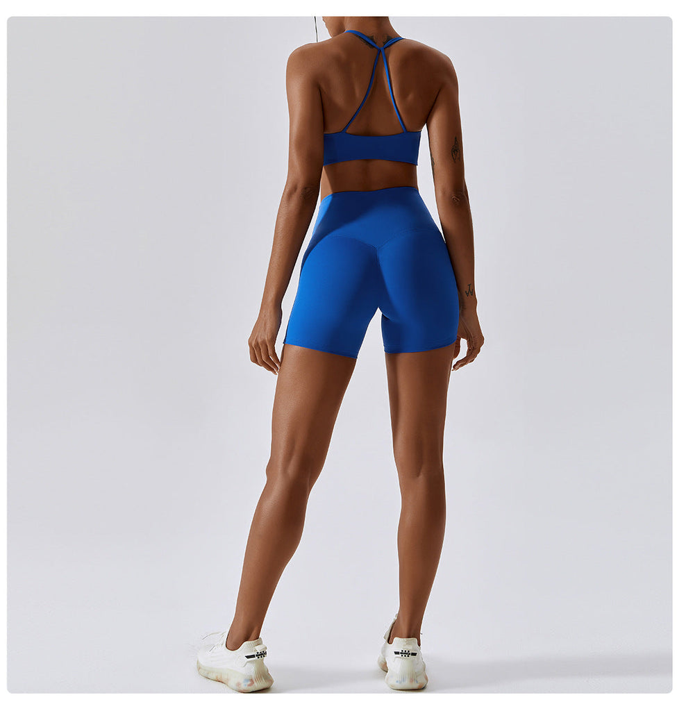 Ibiza Twist Bra Top & Shorts Set